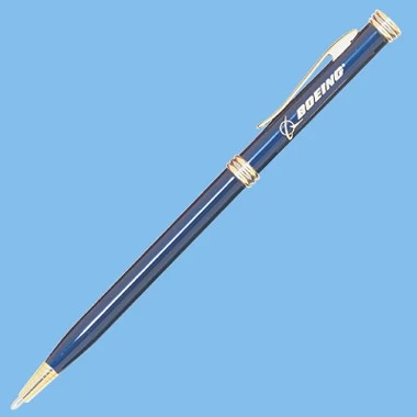 SLIM LINE PEN- GOLD ACCENT 1
