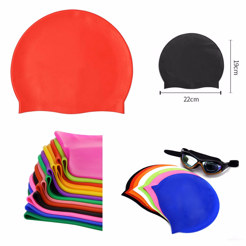 Silicone WaterproofAdult Swimming Cap