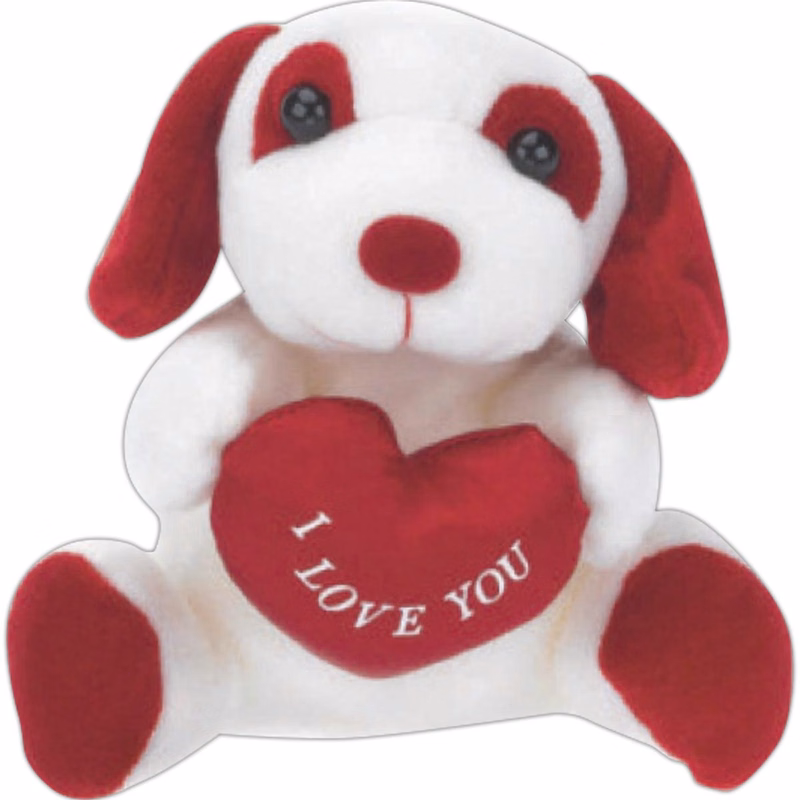 Valentine's Day Plush - Heart Dog
