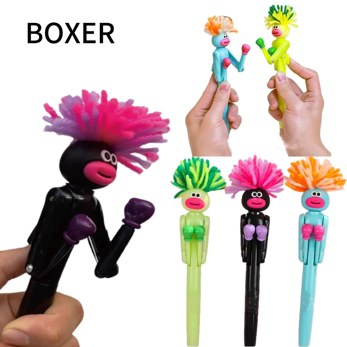 Fried hair boxing pen 1