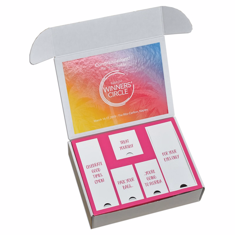 11" x 8 1/2" x 3" - E-Flute Outside Tuck Box