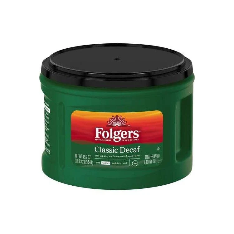 Folgers Classic Decaf Ground Coffee 1