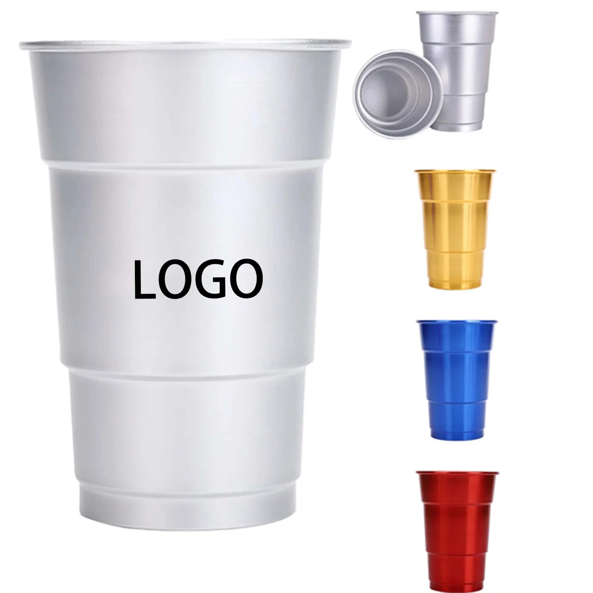Recyclable Aluminum Beer Cup 1