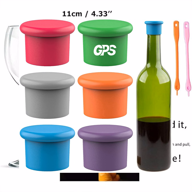 Silicone Wine Bottle Saver Stopper Topper Preserver