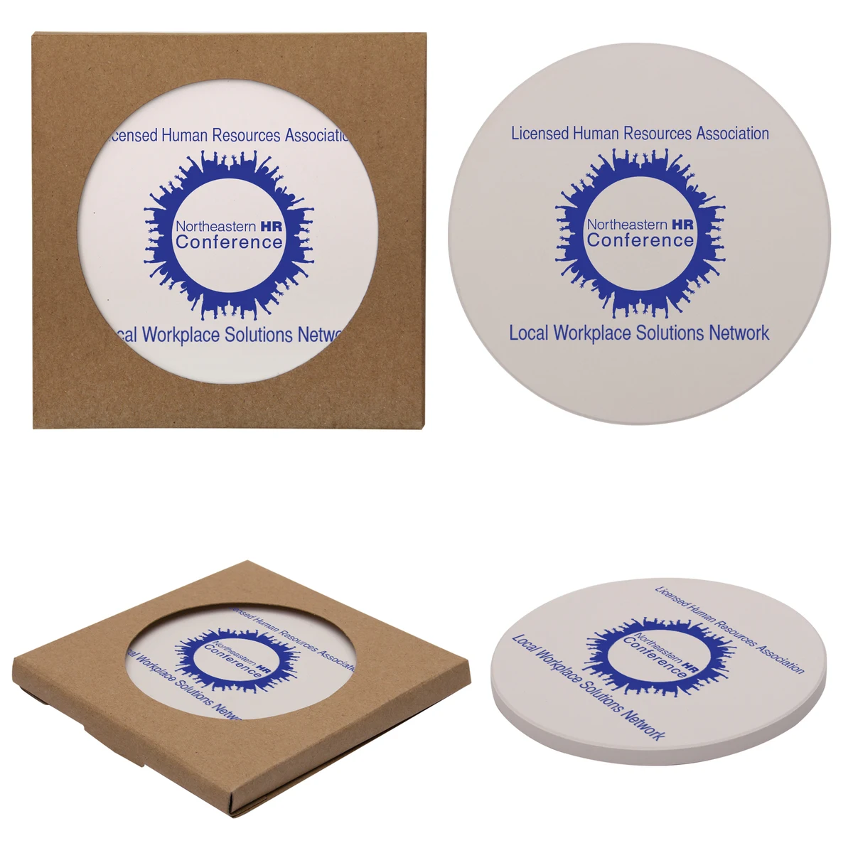 Single Round Stone Coaster 1