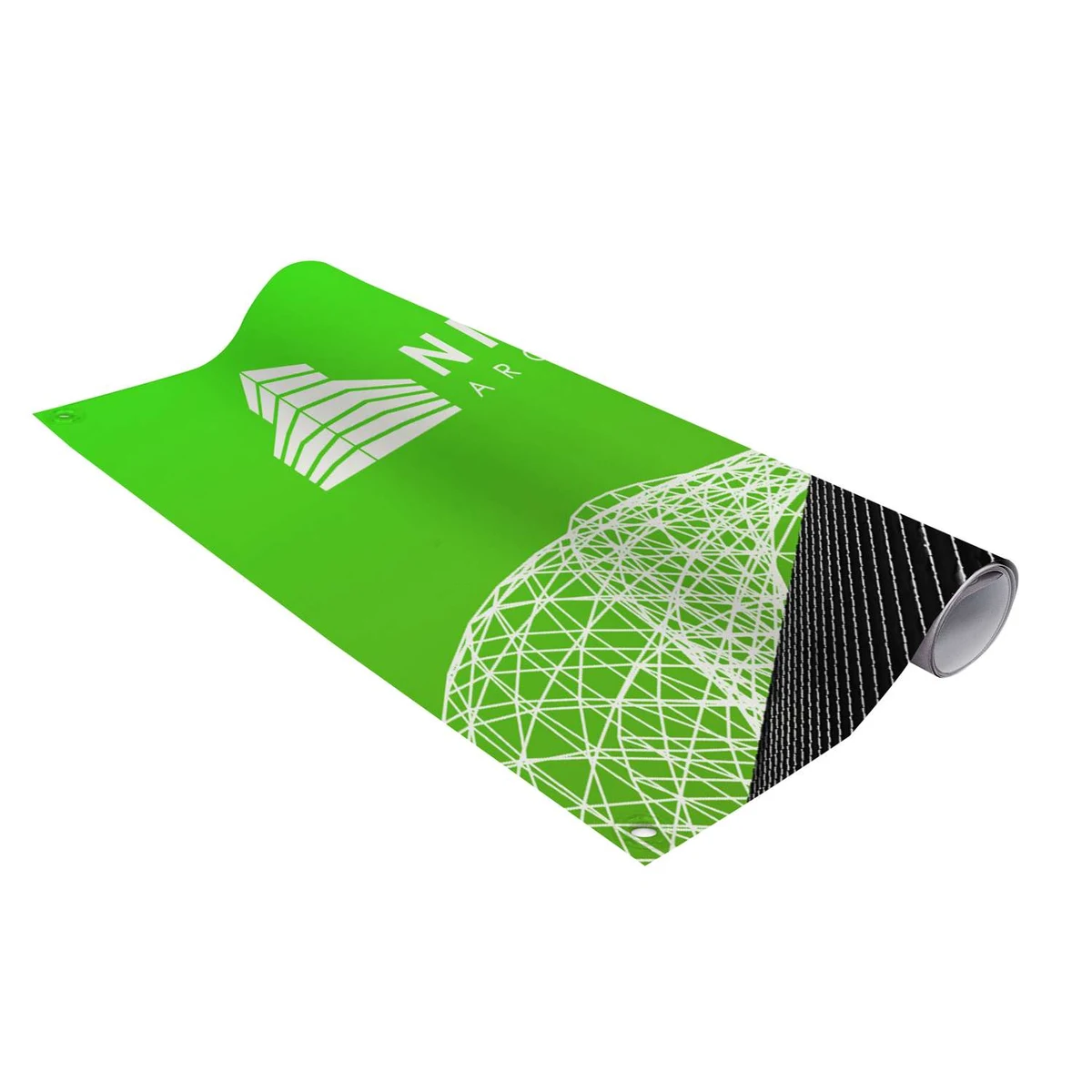 7' FrameWorx Barrier Banner (Single-Sided, 13 oz. Smooth Scrim Vinyl) 1