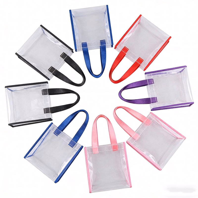 Clear PVC Shopping Tote
