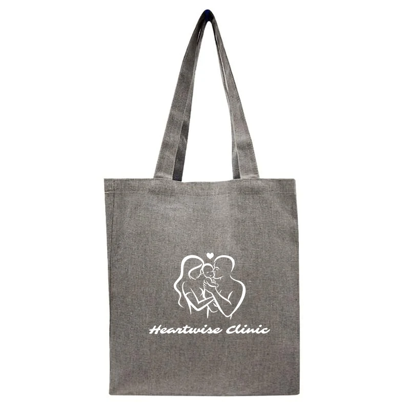 Laguna Heathered Cotton Tote Bag 1
