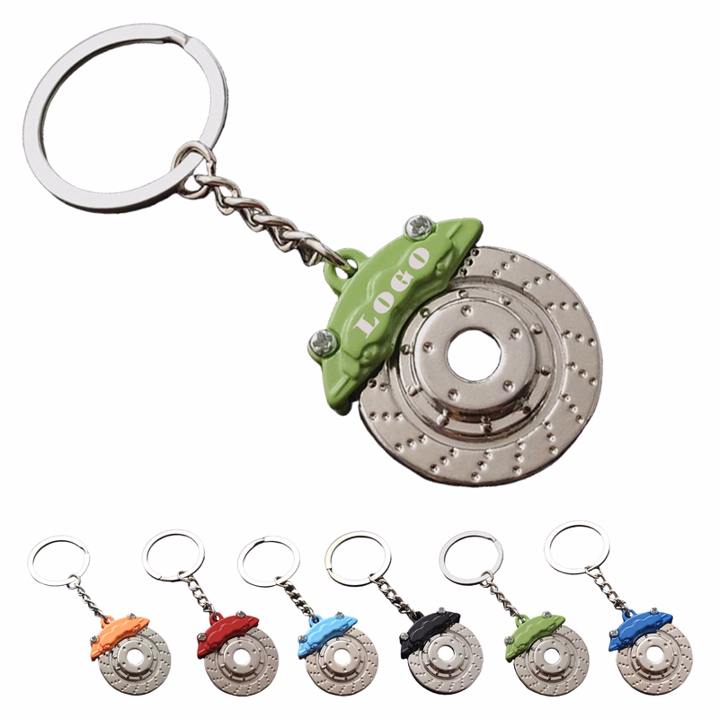 Metal Car Caliper Keychain MOQ50