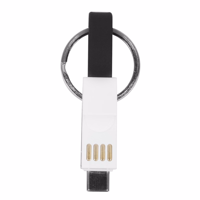Carol Stream 3-in-1 Key Ring Charging Cable