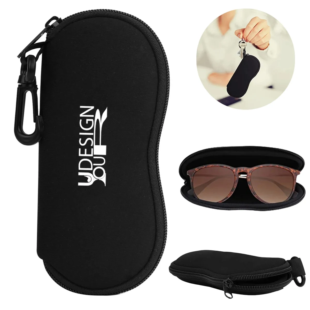Eyeglass Case With Belt Clip 1