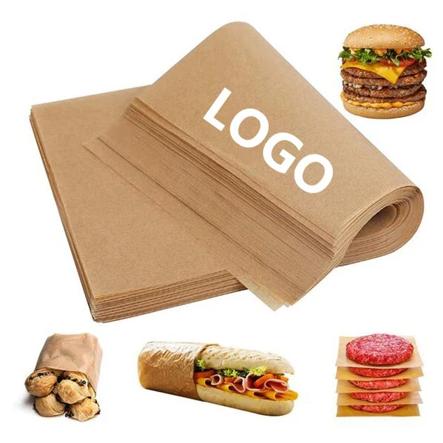 Natural Brown Food Basket Liners 1
