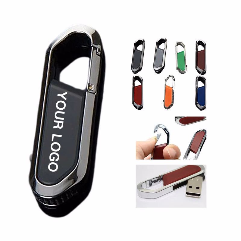 4GB USB Flash Drive with Clip