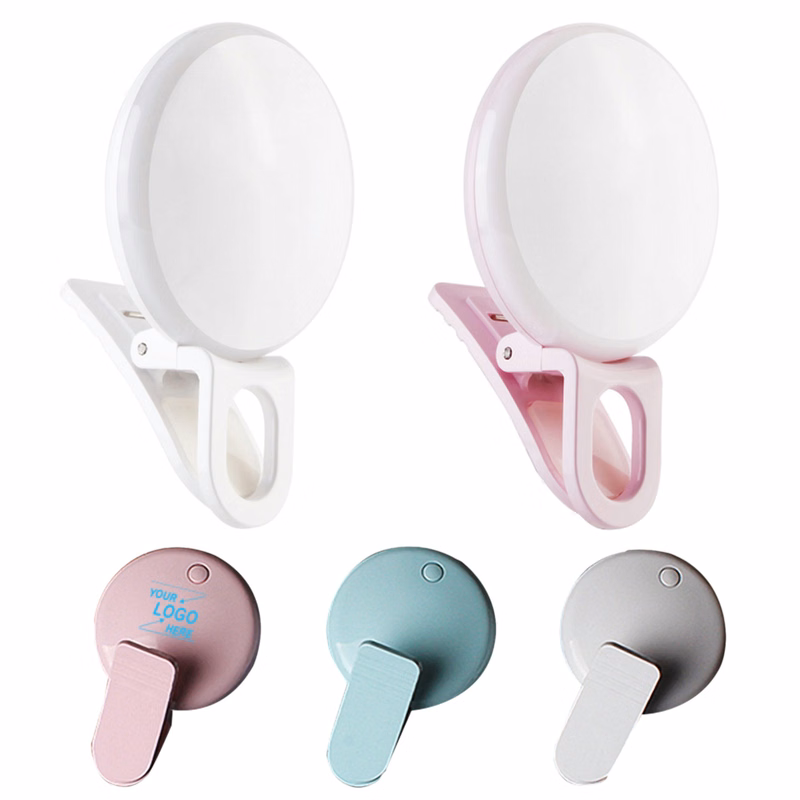 Adjustable Selfie Ring Light w/Clip