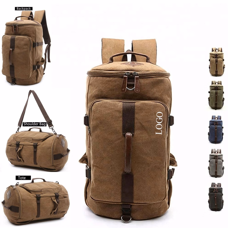 3-In-1 Canvas Travel Duffle Bag