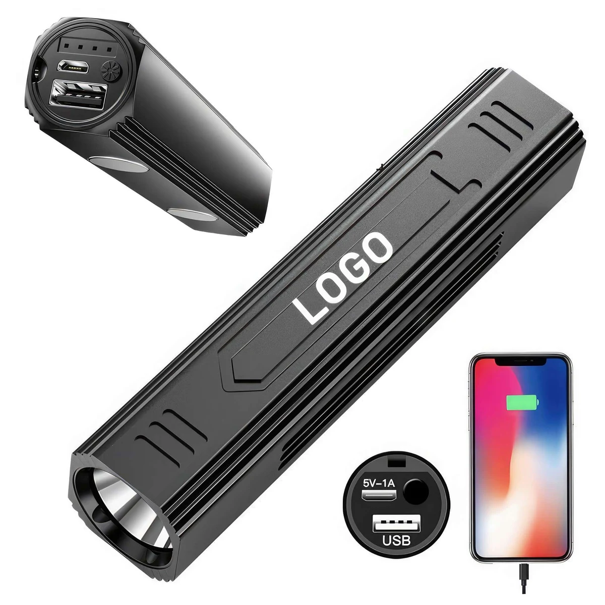 Rechargeable Flashlights for Camping, Hiking 1