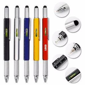 6 In 1 Semi Metal Tool Pen