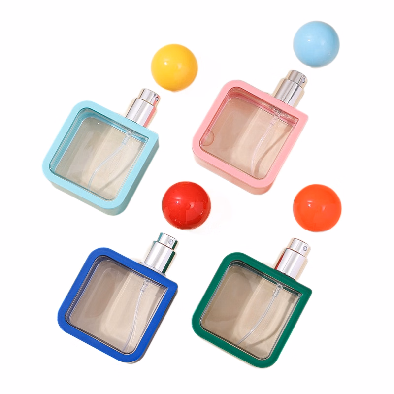 40ml Square Refillable Perfume Spray Bottle