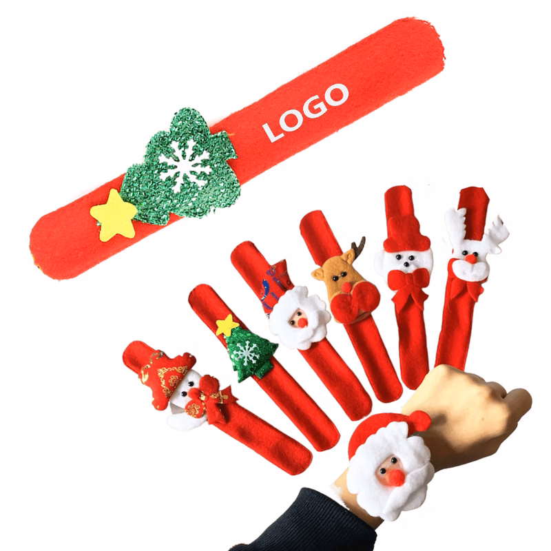 Christmas Clap Wristband Slap Bracelets