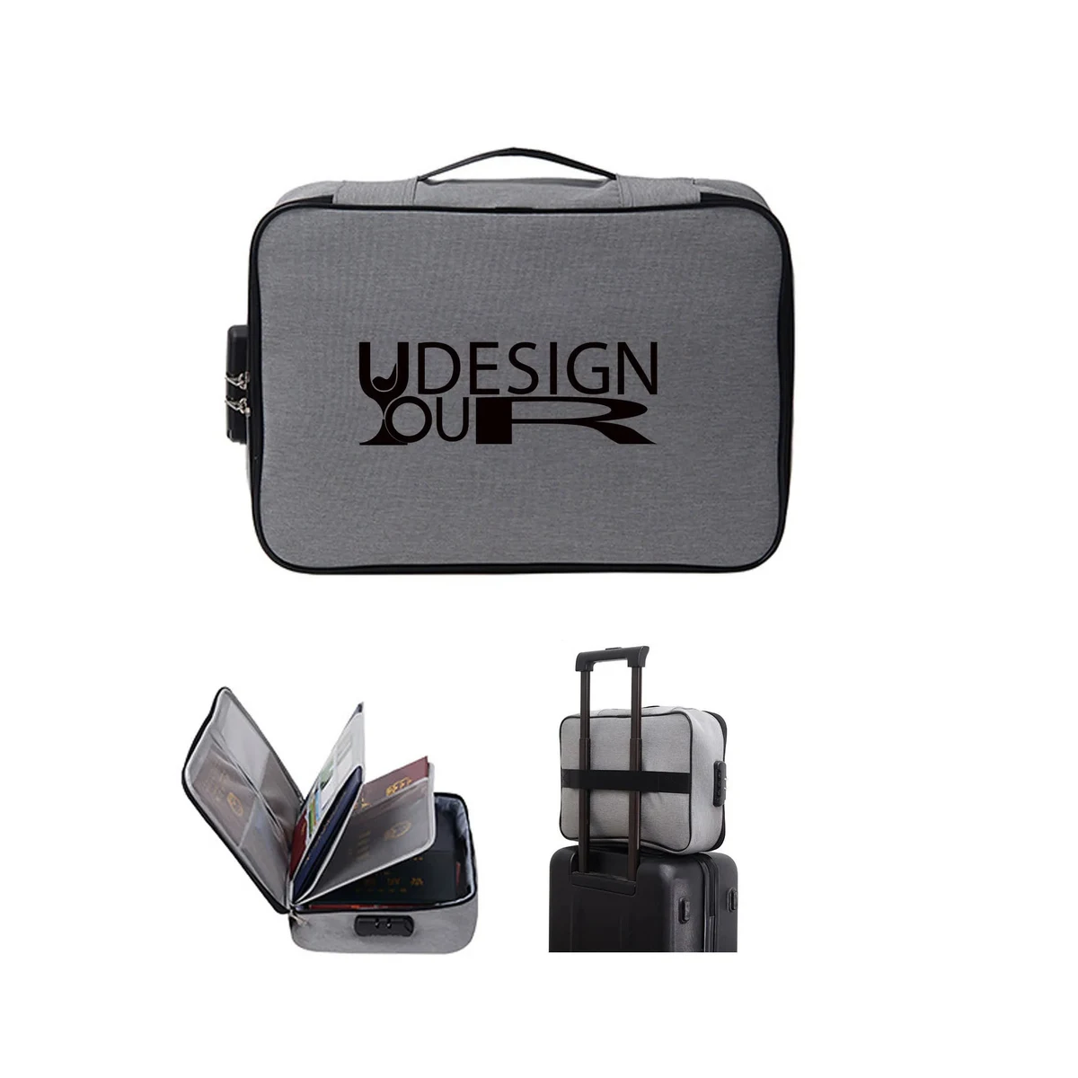 Document Bag With Lock 1