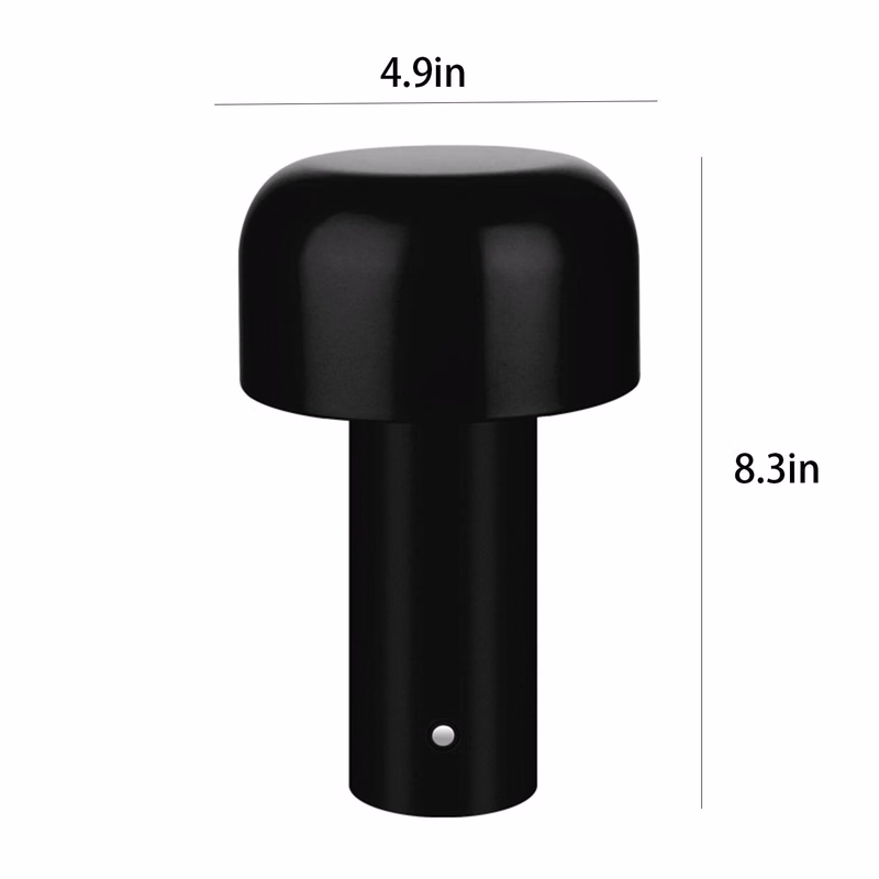Metal Table Lamp Mushroom Shape Ambiance Bar