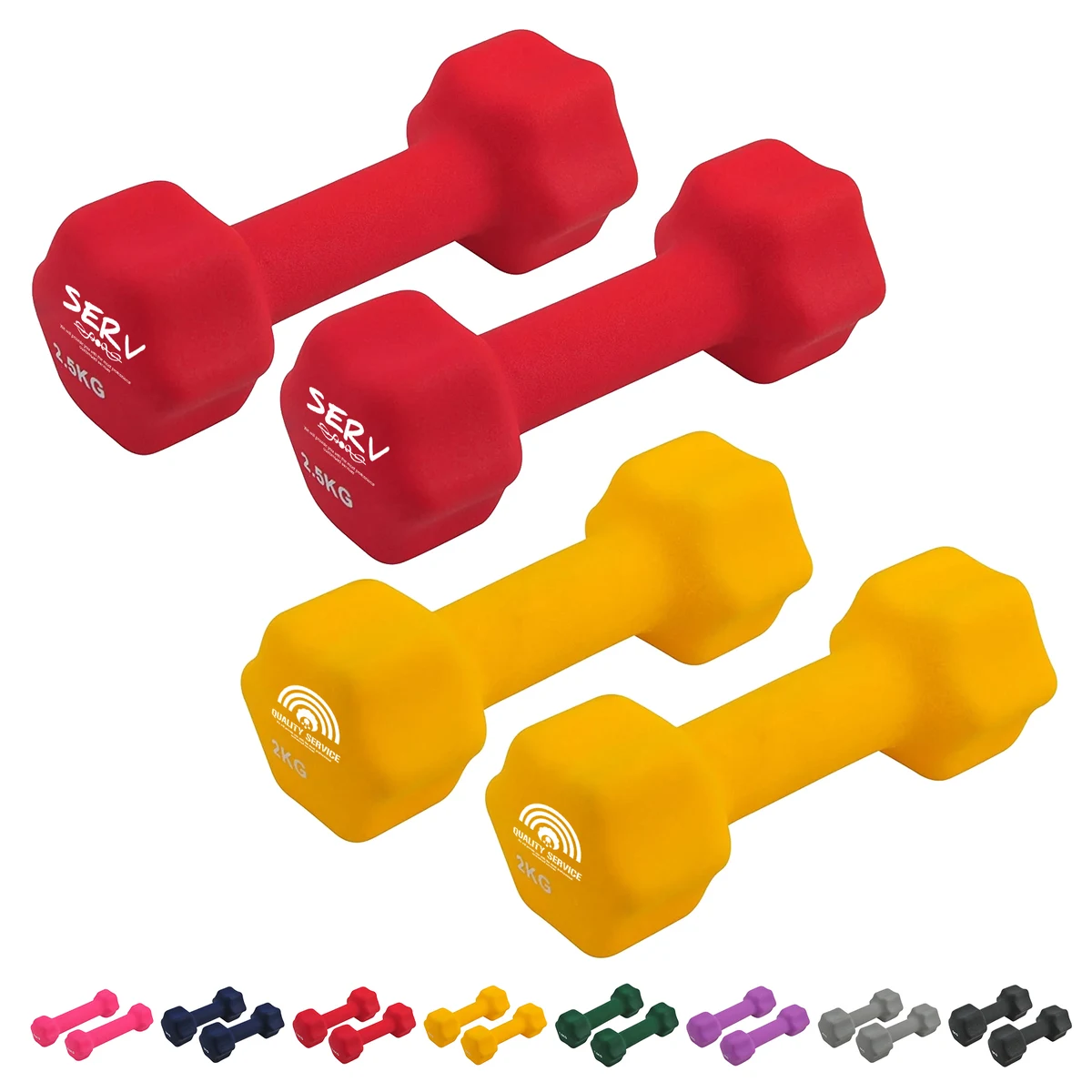 3lbs Hexagonal Dumbbell 1