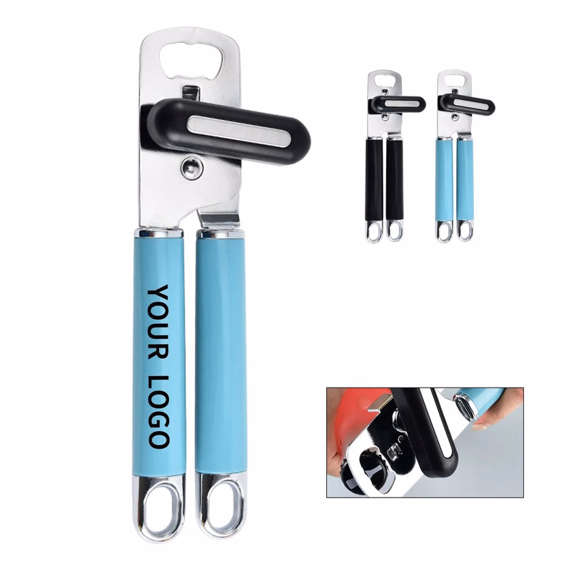 Metal Can Opener with Bottle Opener Function