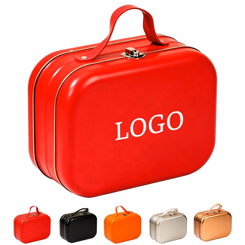 MOQ 10 Piece Portable Gift Tin Case