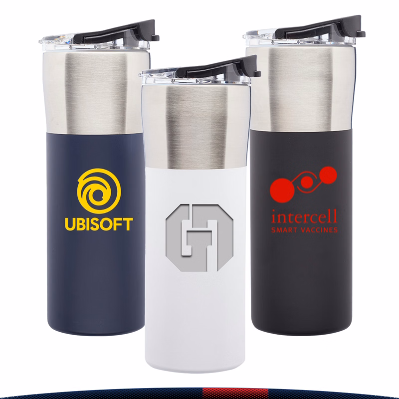 19 oz. Stainless Steel Travel Mug With Lids