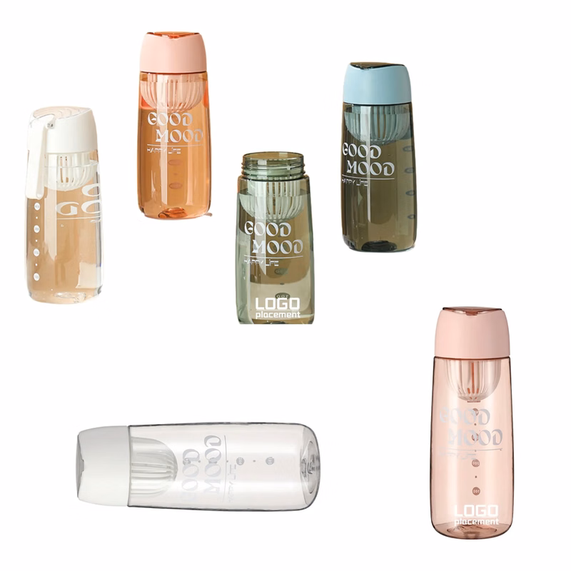 Customized plastic cup with built-in medicine box