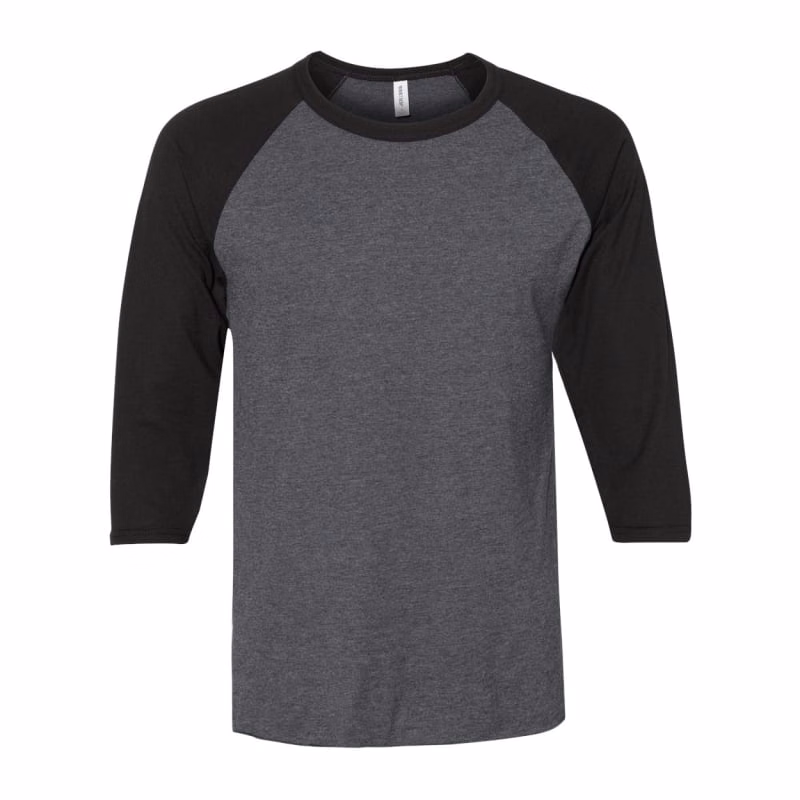 JERZEES Premium Blend Ringspun Three-Quarter Sleeve Raglan Baseball T-Shirt - 560RR