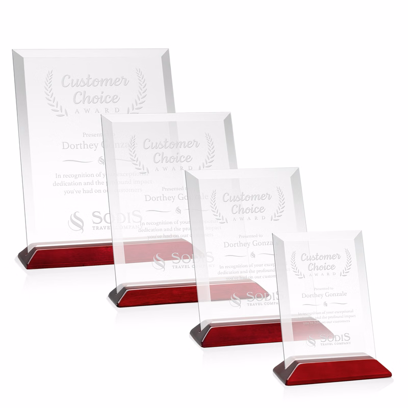 Embassy Award - Starfire/Rosewood (Vert)