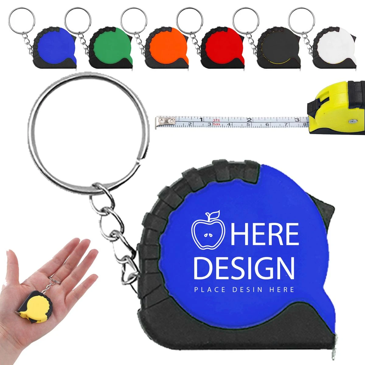 Pocket Tape Measure Key Holder 1