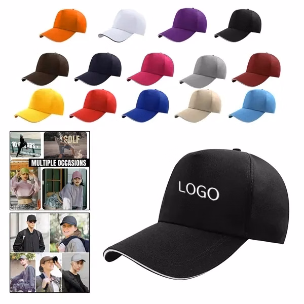 Adjustable Outdoor Baseball Cap with One Size Fits All