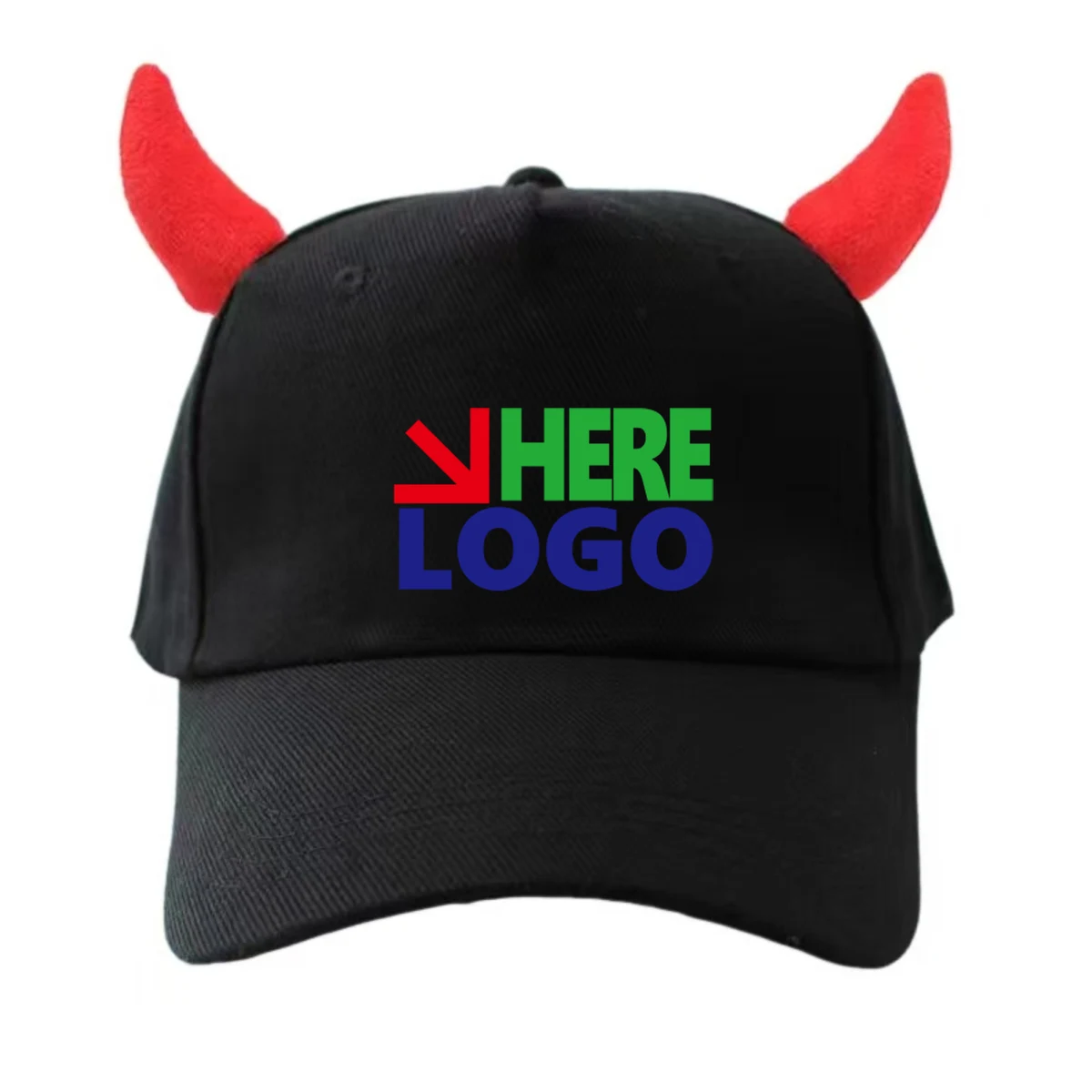 Horned Demon Earflap Hat 1