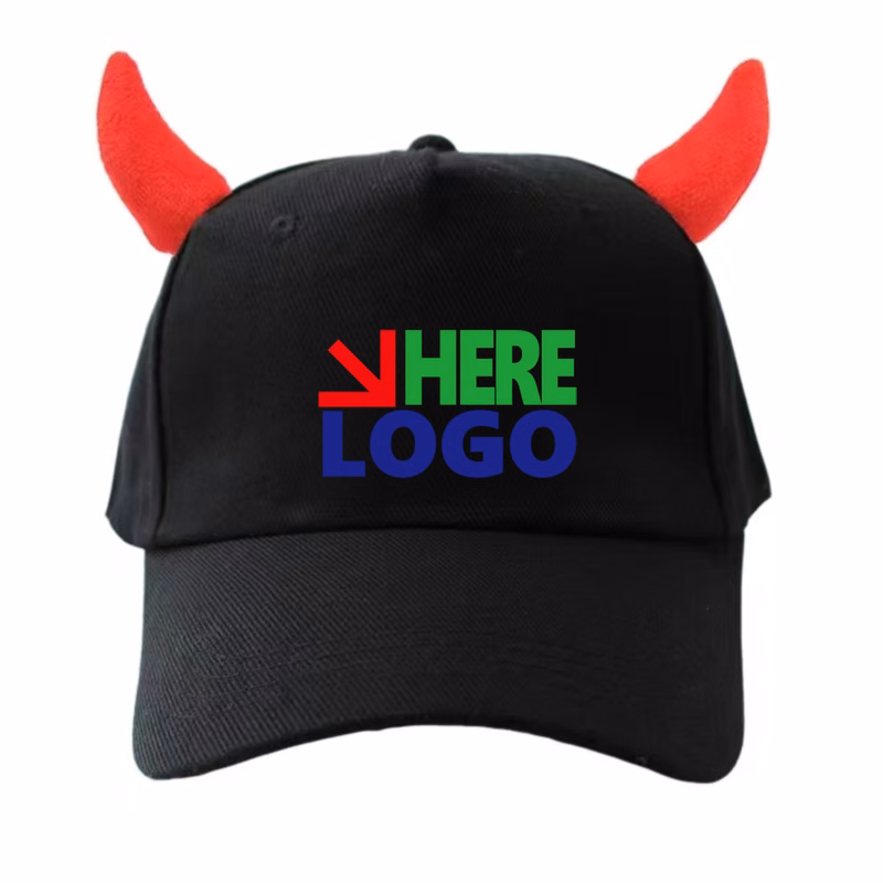 Horned Demon Earflap Hat