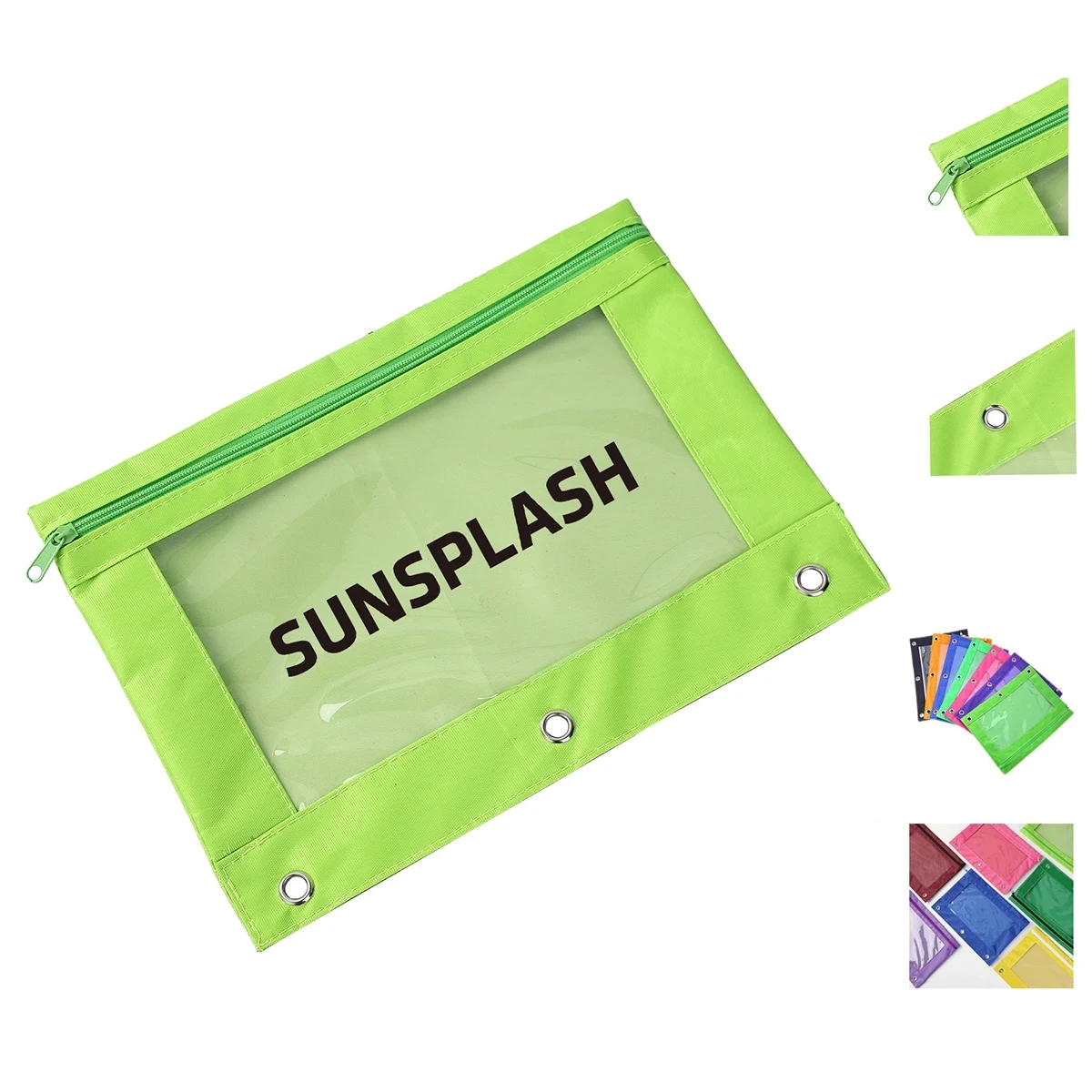 Polyester 3-Ring Pencil Case 1