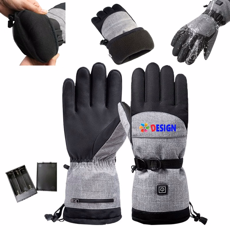 MOQ30 Waterproof Touch Screen Instant Heat Gloves