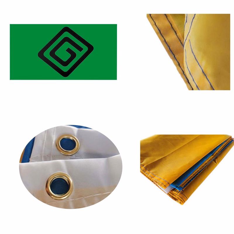Cross-border Decoration World Flag Customization Polyester