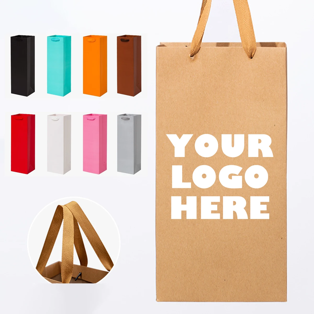 Red Wine Gift Packaging Bag 1