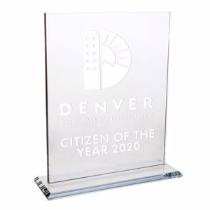 Crystal Rectangle Award (5"x7")