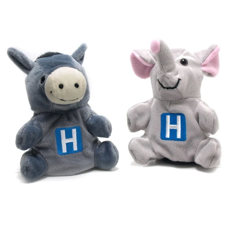 7" Custom Elephant Donkey Puppet 1