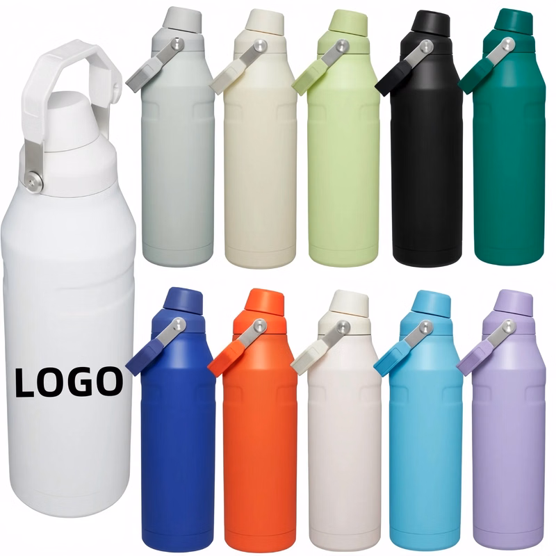 24oz 304Stainless Steel Large Capacity Outdoor Sports Bottle