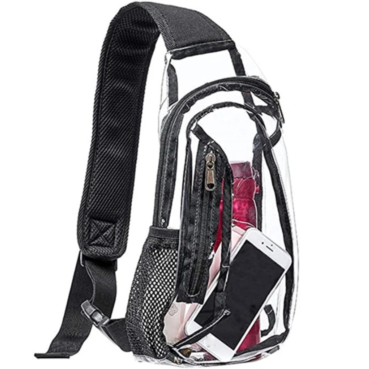 Mini Pvc Crossbody Shoulder Backpack 1