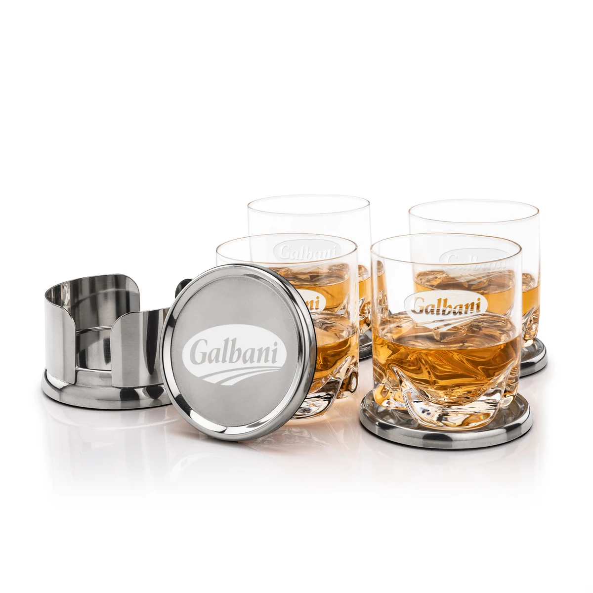 Baldoni Coasters & Hillcrest On-the-Rocks Set 1
