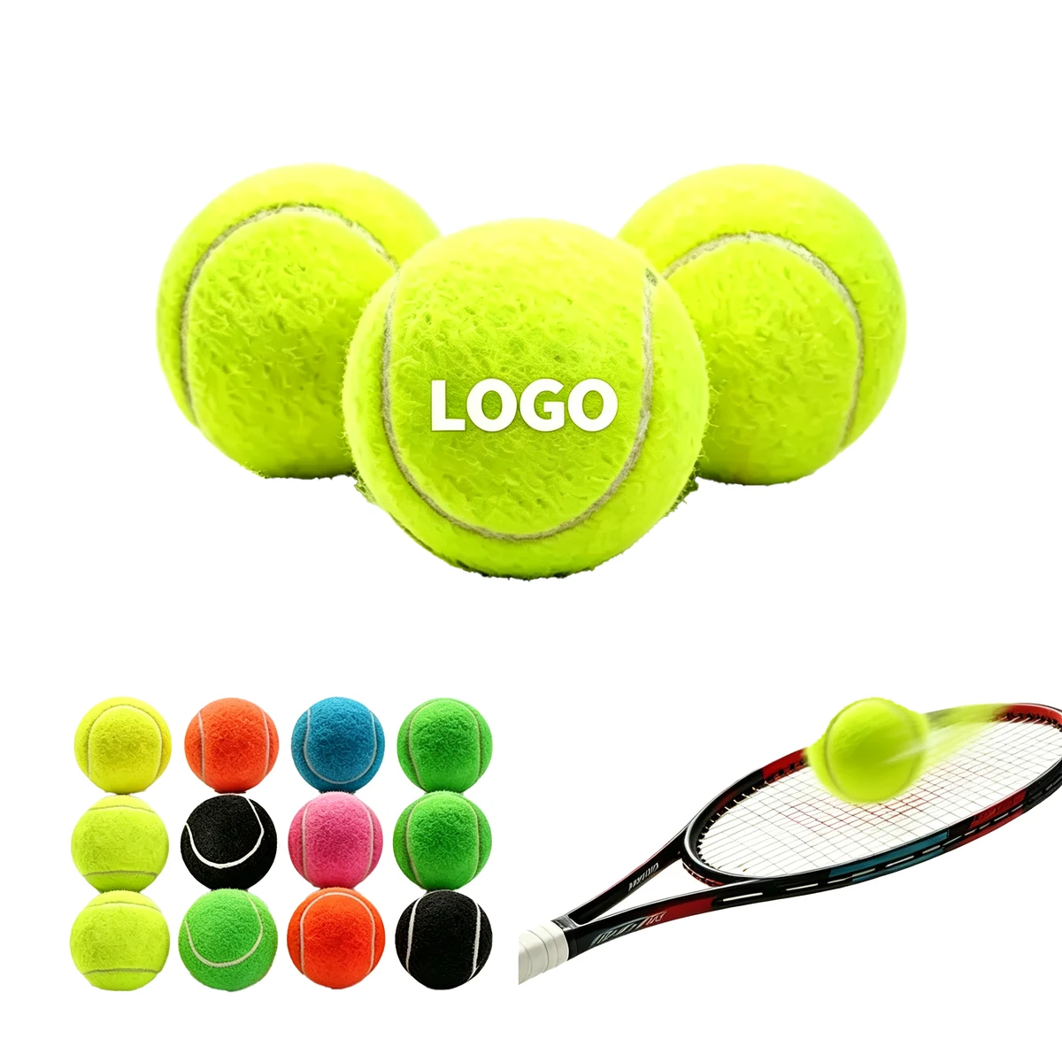 Durable High Elastic Tennis Balls 1