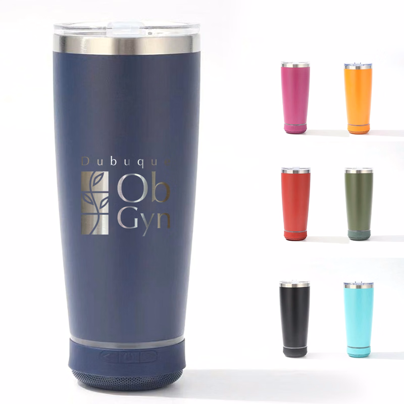 20Oz Bluetooth Speaker Tumbler