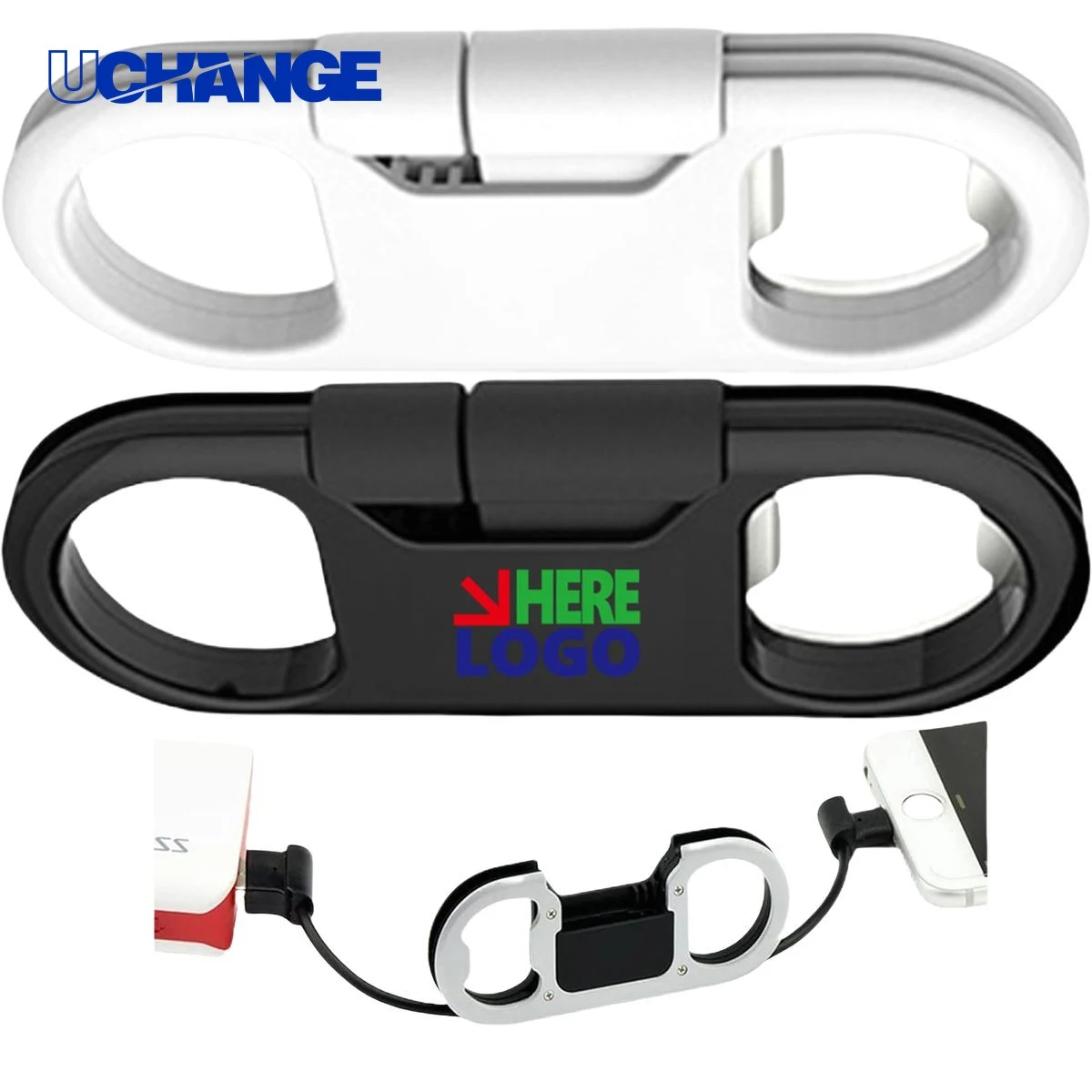 Mini USB Fast Charging Keychain Cable 1