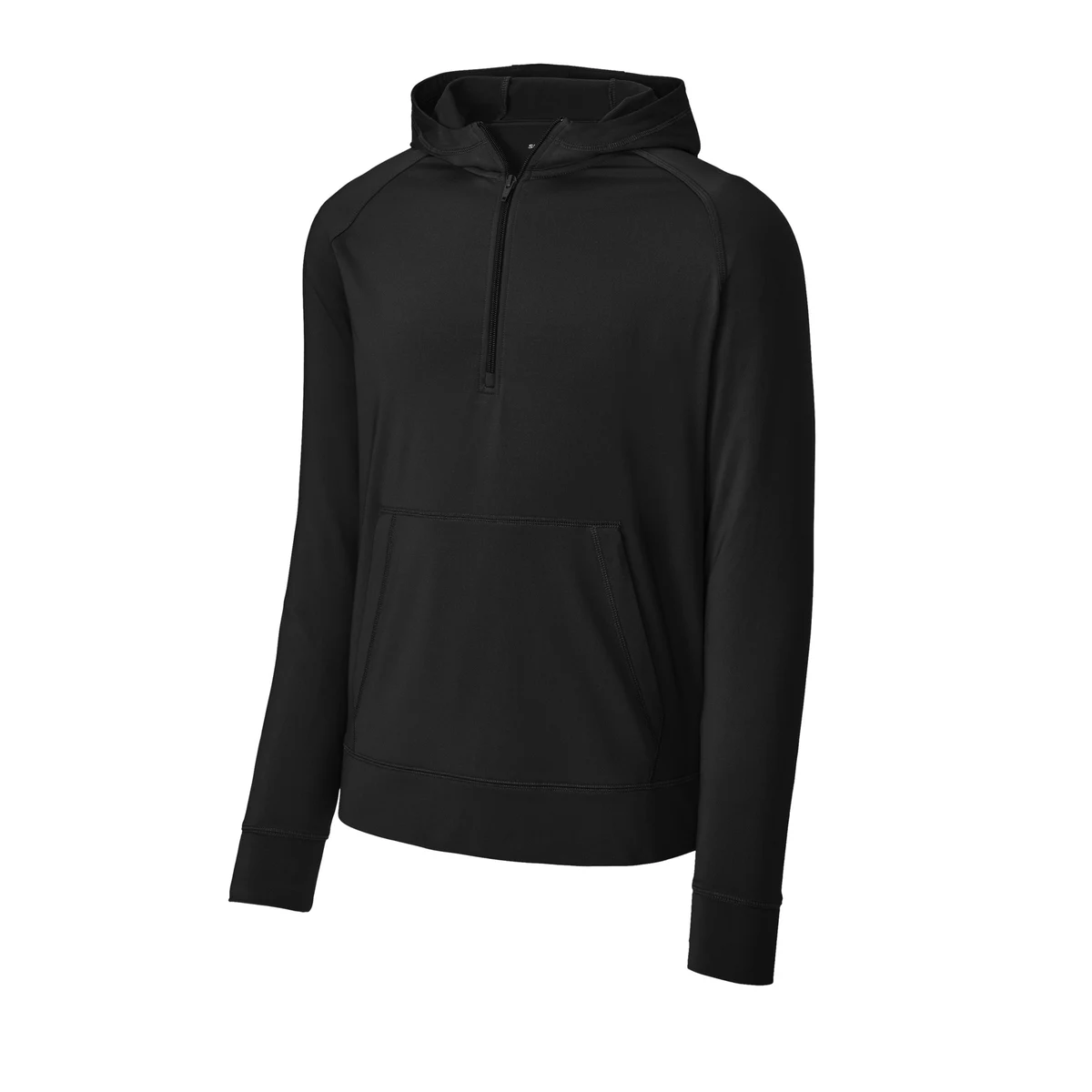 Sport-Tek® Sport-Wick Stretch 1/2-Zip Hoodie, custom hoodie or sweatshirt with logo imprint 1