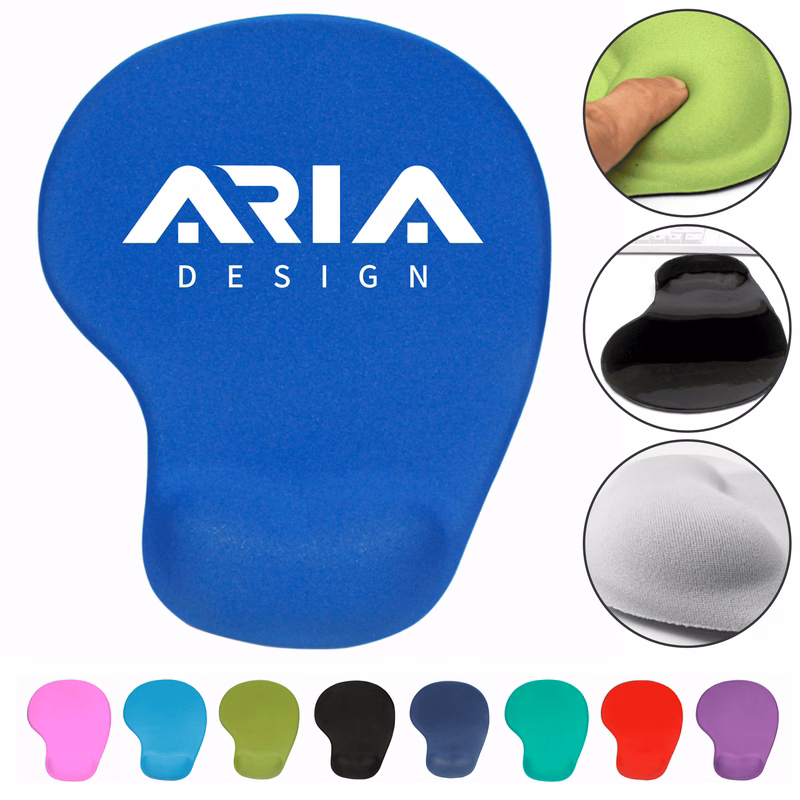 Premium Breathable Silicon Gel Wrist Support Mouse Pad
